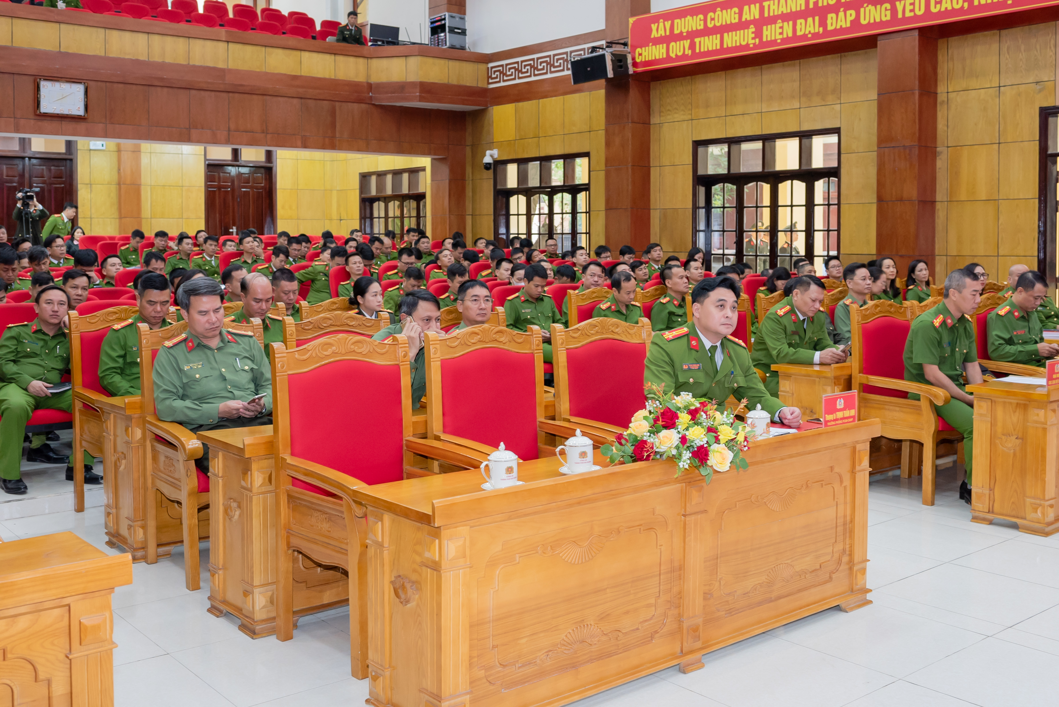 225 học viên tham gia lớp tập huấn nghiệp vụ công tác Cảnh sát khu vực